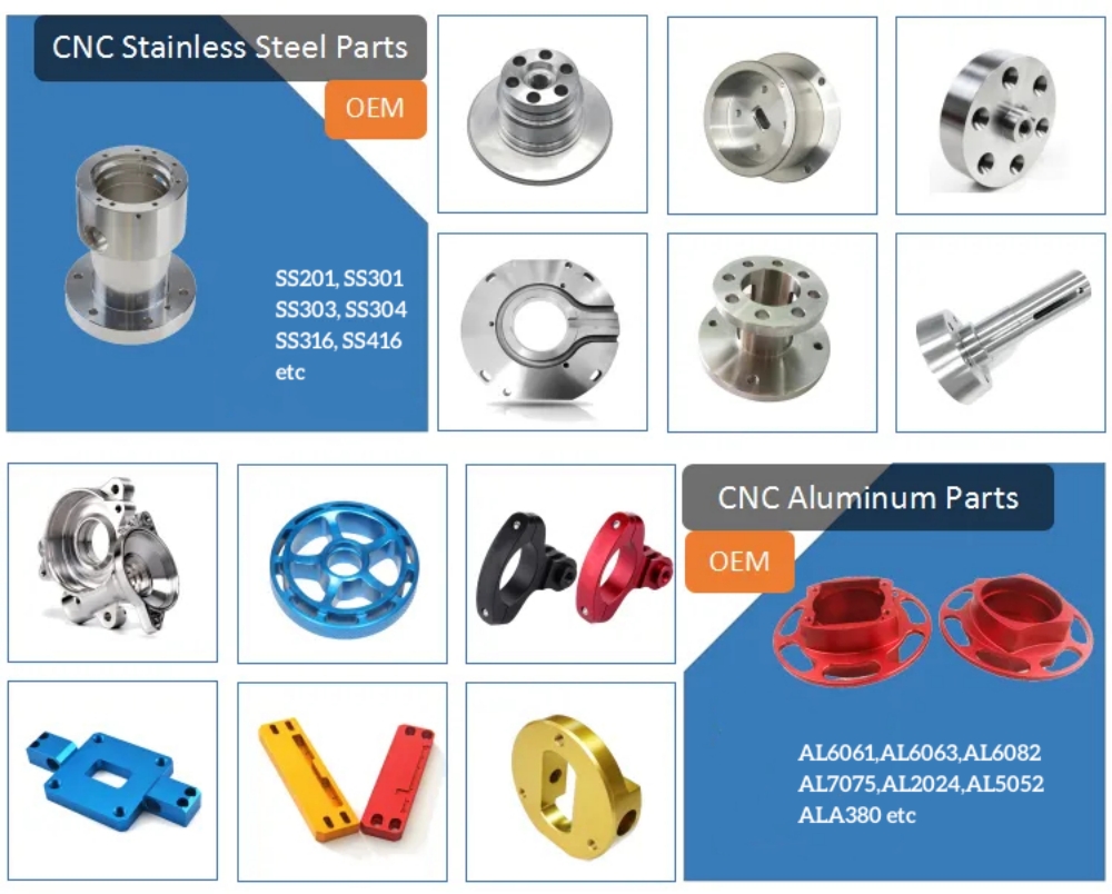 Milling Cnc Anodized Aluminium Parts Oem Cnc Cutting Parçeyên makînasyona latê Edm Machining 1