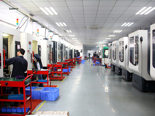 CNC machining plant